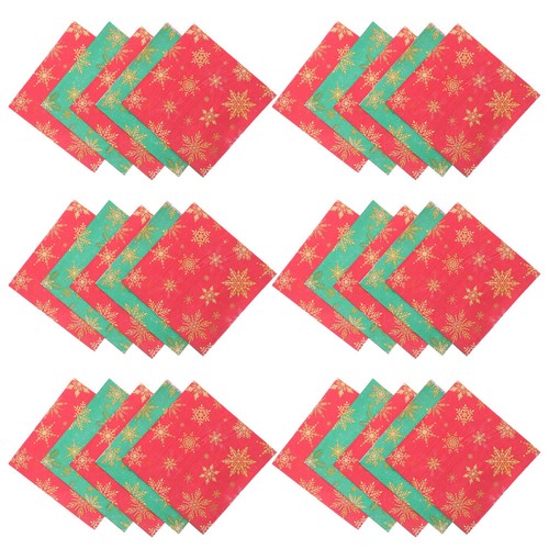 100 pcs salviette - 100, natalizie