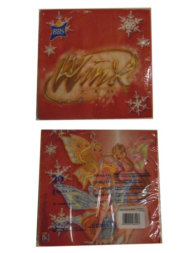 Winx tovaglioli carta 20 - winx, di