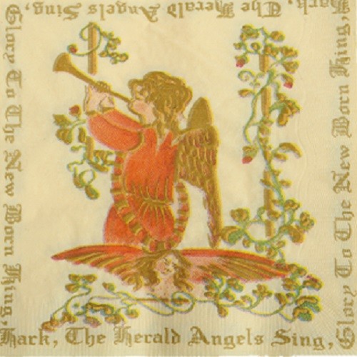Tovaglioli angeli musicali - tovaglioli,